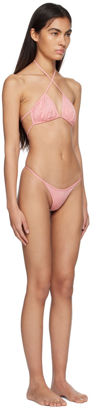Plavky Blumarine Blumarine Exclusive Bikini Ružová | 2D008A, 1