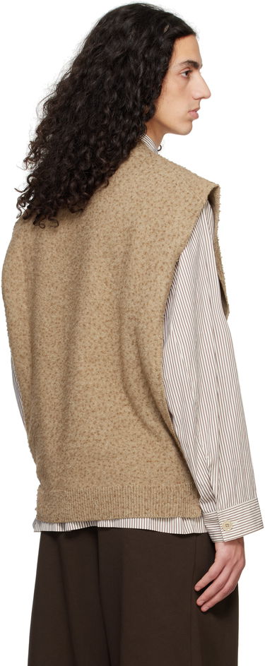 Sveter Maison Margiela Maison Margiela Pilling Knit Vest Hnedá | S50TH0065 M13108, 2