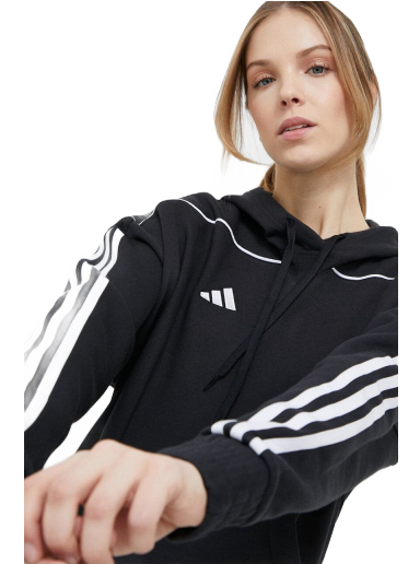 Mikina adidas Performance Tiro 23 League Sweat Hoodie Čierna | HS3603