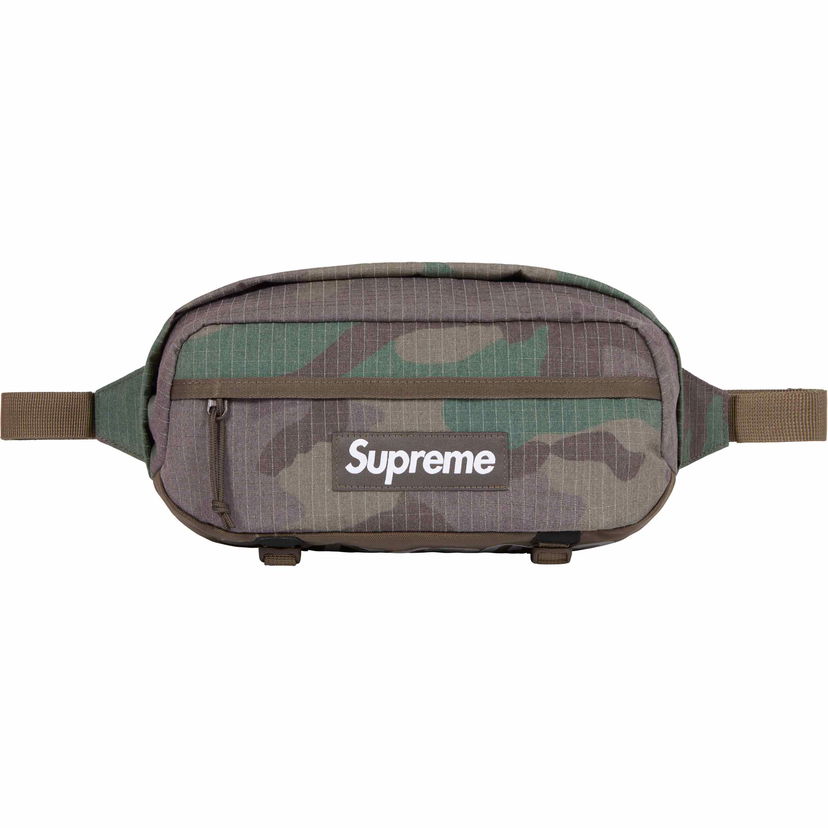 Ľadvinka Supreme Waist Bag SS24 Zelené | SS24B15 WOODLAND CAMO