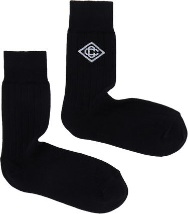 Ponožky Casablanca Dress Socks Čierna | APS25-ACC-086-03, 2