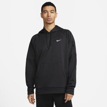 Mikina Nike Therma-FIT Pullover Fitness Hoodie Čierna | DQ4834-010, 0