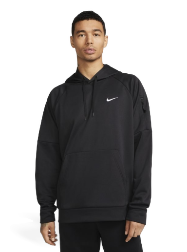 Mikina Nike Therma-FIT Pullover Fitness Hoodie Čierna | DQ4834-010