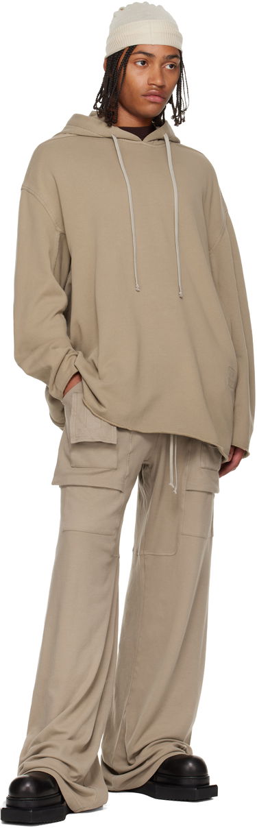 Mikina Rick Owens DRKSHDW Concordians Peter Hoodie Béžová | DU02E7280 FP, 3
