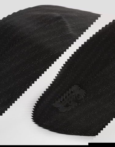 Šiltovka Dolce & Gabbana Dolce & Gabbana Virgin Wool Pinstripe Flat Cap 59 Čierna | GH587ZFR2ZXS8051, 2