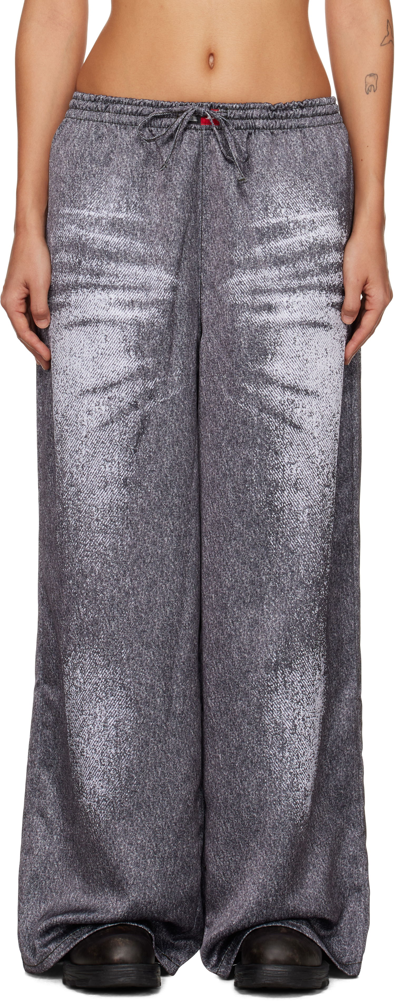 Pyžamo Diesel Savage X Edition Pyjama Pants Čierna | A15624 0LKBV, 0
