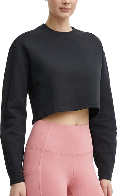 Mikina Reebok ACTIV COLL DREAMBLEND MIDLAYER Čierna | 100075370, 0