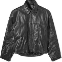 Bunda Balenciaga Runway Cocoon Leather Jacket Čierna | 773411-TPS02-1000, 1