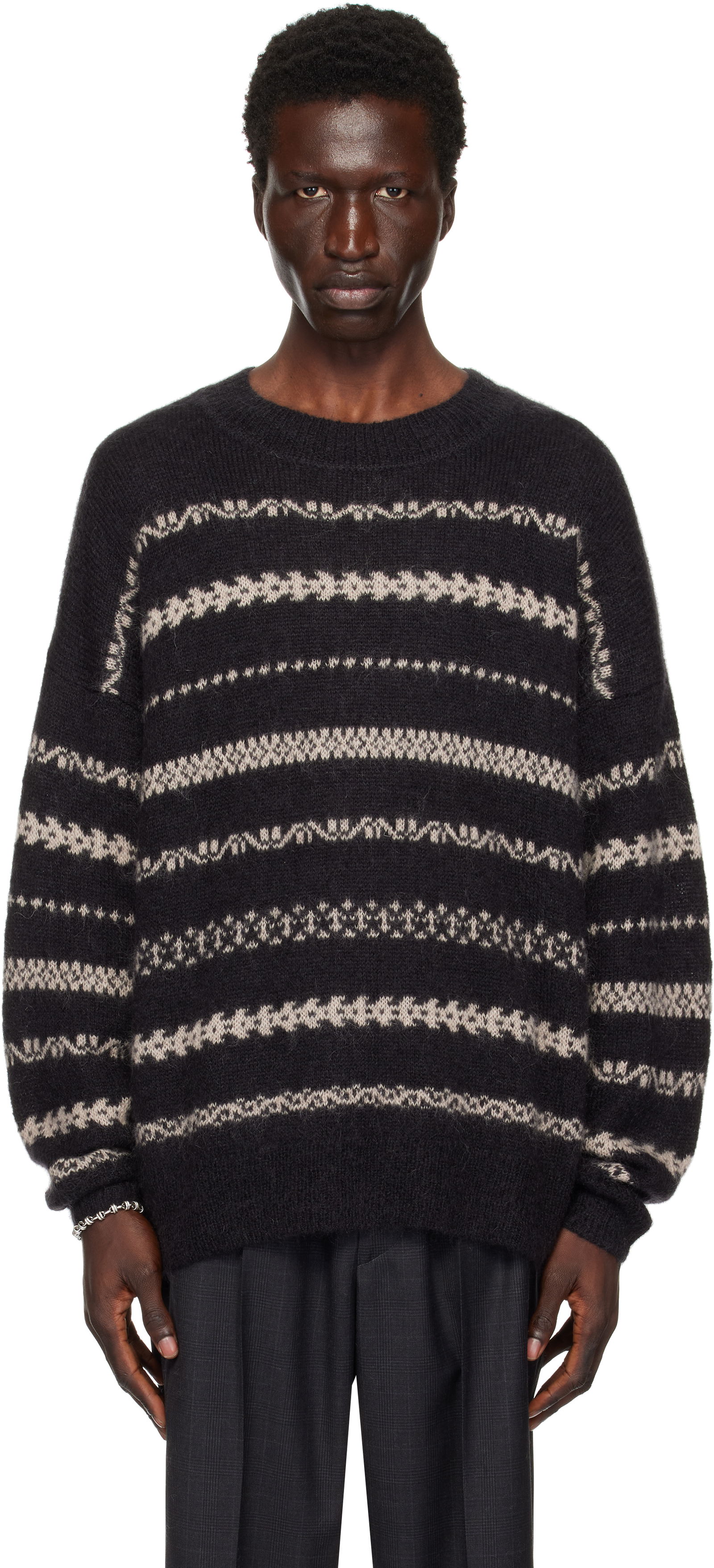 Striped Knit Sweater