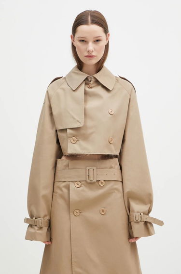 Trenčkot VETEMENTS VETEMENTS Deconstructed Trench Coat Béžová | WA66JA400S, 0