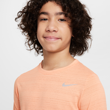 Tričko Nike Dri-FIT Miler Boys' Training T-Shirt Oranžová | DD3055-844, 3