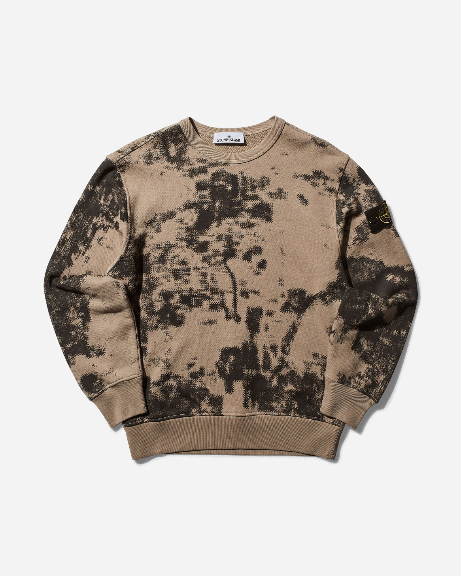 Camouflage Organic Cotton Crewneck Sweatshirt