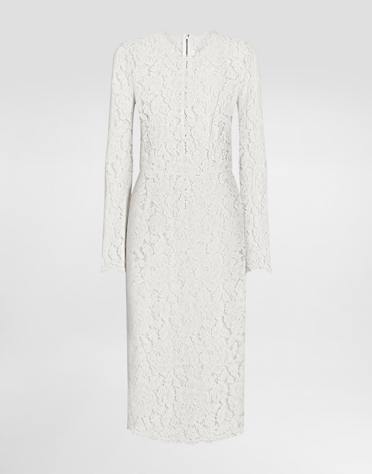 Šaty Dolce & Gabbana Dolce & Gabbana Lace Dress 54 Biela | F6M0DTHLM7LW0001, 0