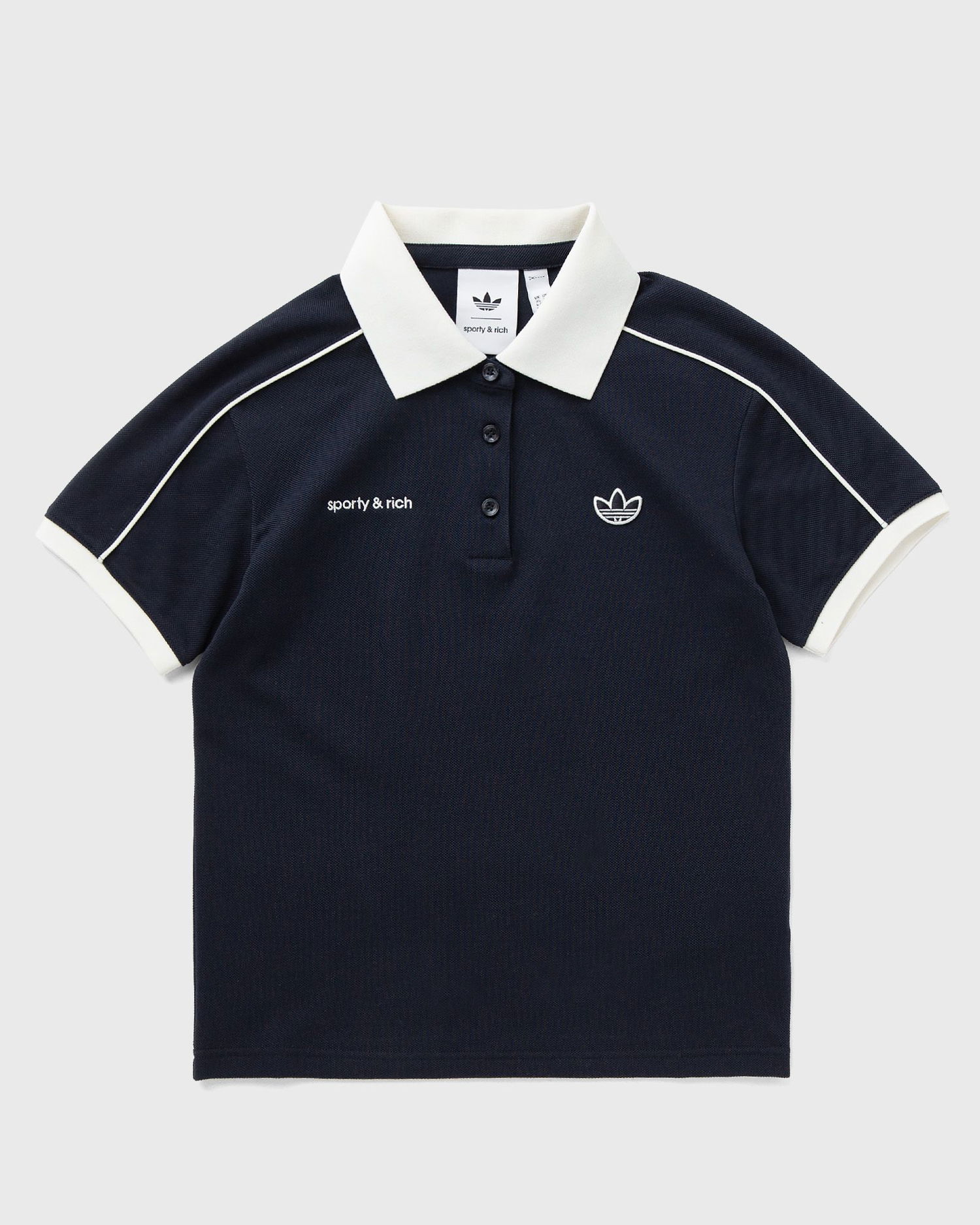 Polo tričko adidas Originals Sporty & Rich Polo Shirt Navy | JL7198, 1