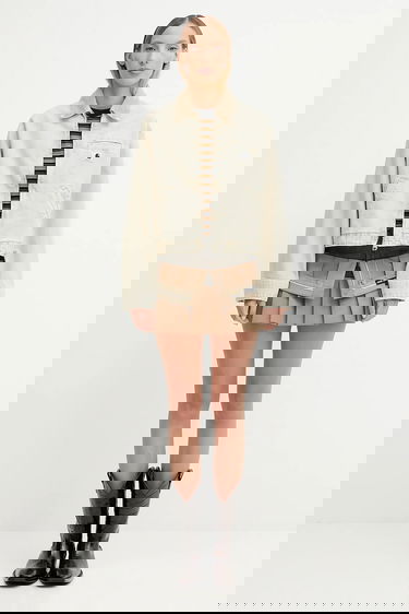 Bunda Carhartt WIP Emery Transitional Cropped Jacket Béžová | I035570.0ME5F, 5