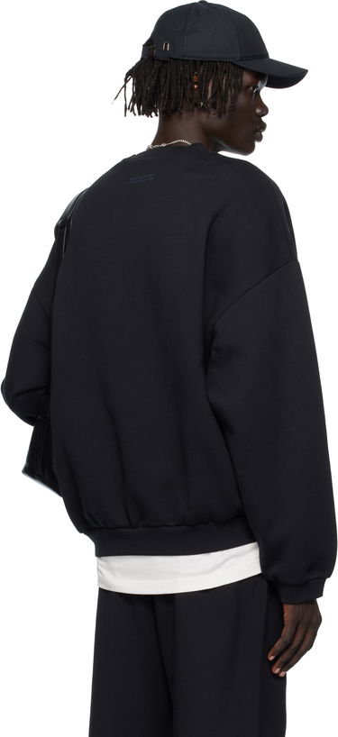 Mikina Fear of God 90s Fit Fleece Crewneck Sweatshirt with FEAR OF GOD STATE Embroidery Čierna | 192SP256550F, 2