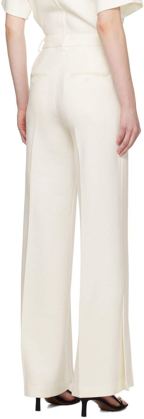 ANINE BING Women's Lyra High-Rise Wide-Leg Dress Pants