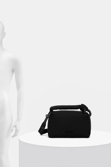 Taška cez rameno JW Anderson JW Anderson The Jwa Puffy Corner Bag Čierna | HB0640.FA0382.999, 5