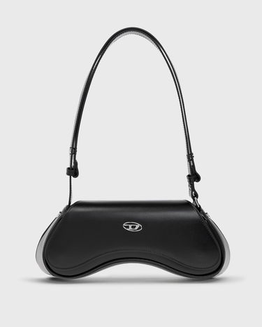 Kabelka Diesel Black Leather Crossbody Bag Čierna | X10221-PR227-T8013, 0