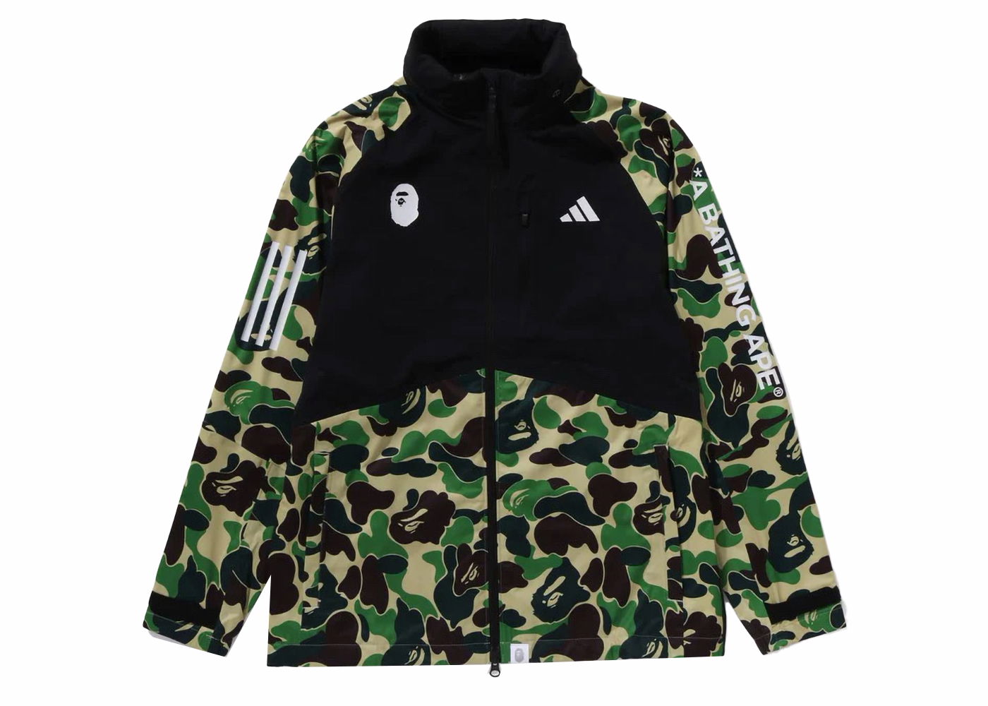 Bunda BAPE BAPE x adidas Golf ABC Camo Jacket Black Zelené | 1J73-140-901, 0