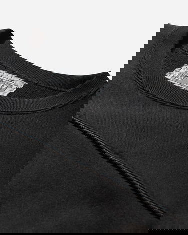 Sveter Cav Empt Cotton Track Crewneck Sweatshirt Čierna | CES27CS03 BLACK, 3