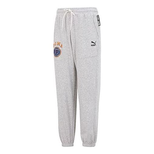 Tepláky Puma Team Tr Logo Sweatpants Šedá | 622277-04, 0