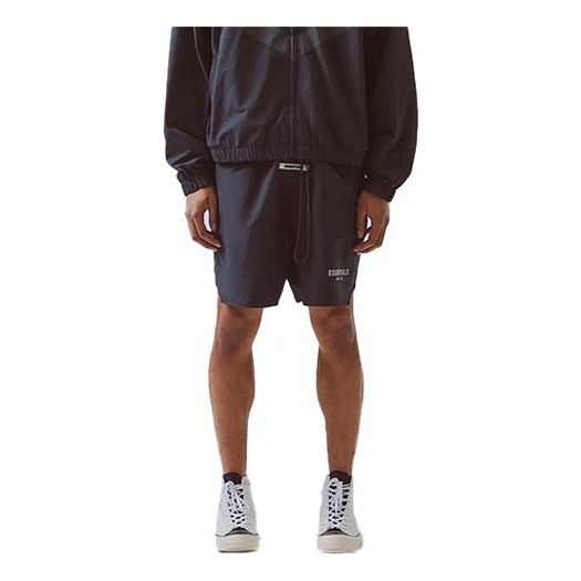 Šortky Fear of God Essentials Active Nylon Shorts Čierna | FOG-FW19-76