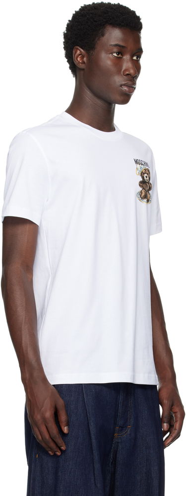 Tričko Moschino Moschino Teddy Bear Graphic T-Shirt Biela | 252ZZ072152411001, 1