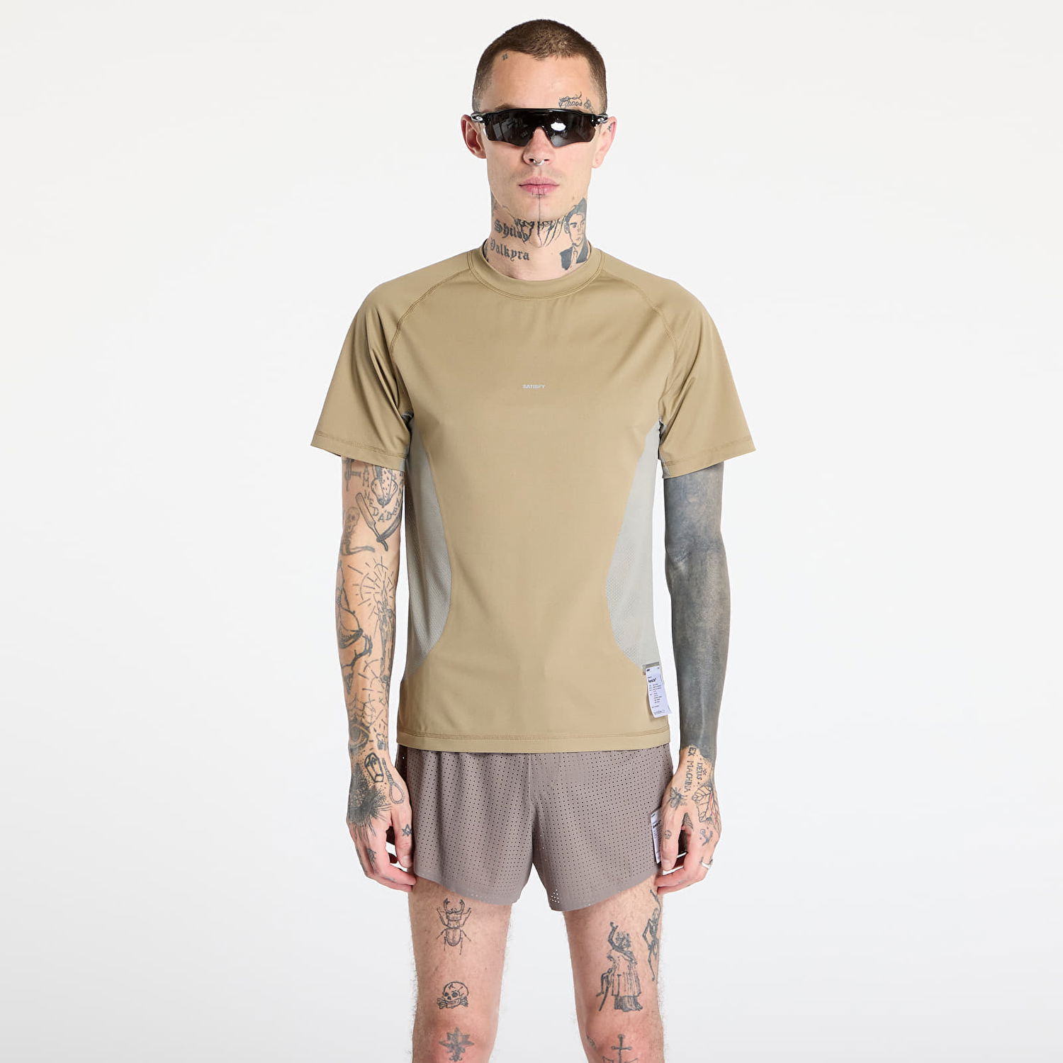 Tričko Satisfy Satisfy AuraLite Tech T-Shirt Béžová | 11036-AG-SA, 0