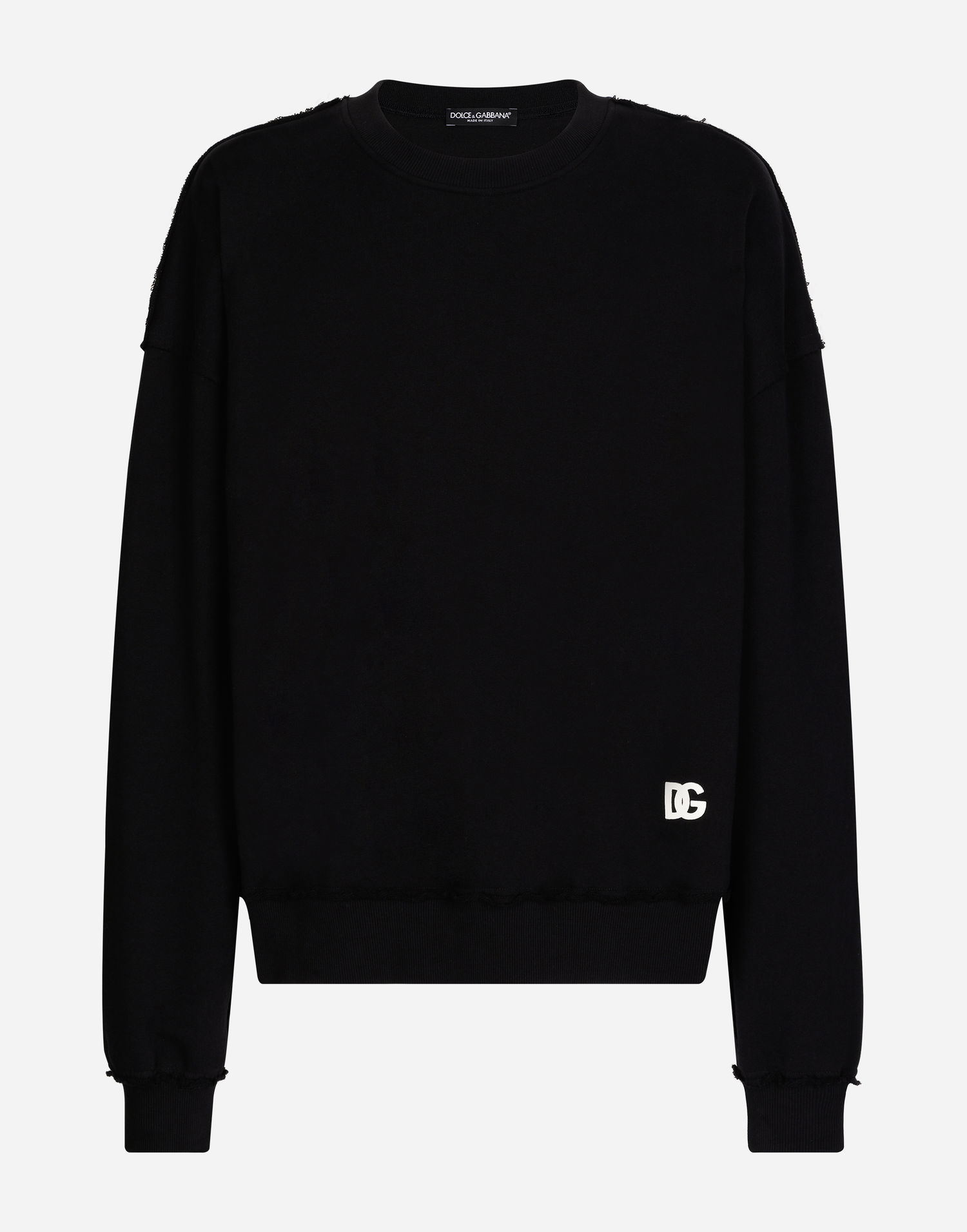Sveter Dolce & Gabbana Dolce & Gabbana Sweatshirt Čierna | G9ARDTG7K1SN0000, 0