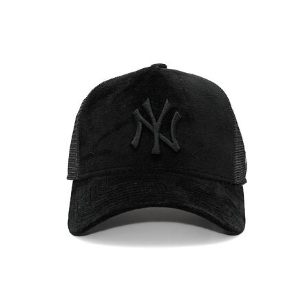 Šiltovka New Era New Era MLB Velour 9FORTY Trucker NY Yankees Cap One Size (56-59 cm) Čierna | 60595360, 1