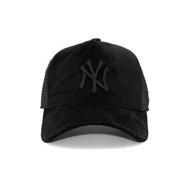 Šiltovka New Era New Era MLB Velour 9FORTY Trucker NY Yankees Cap One Size (56-59 cm) Čierna | 60595360, 1