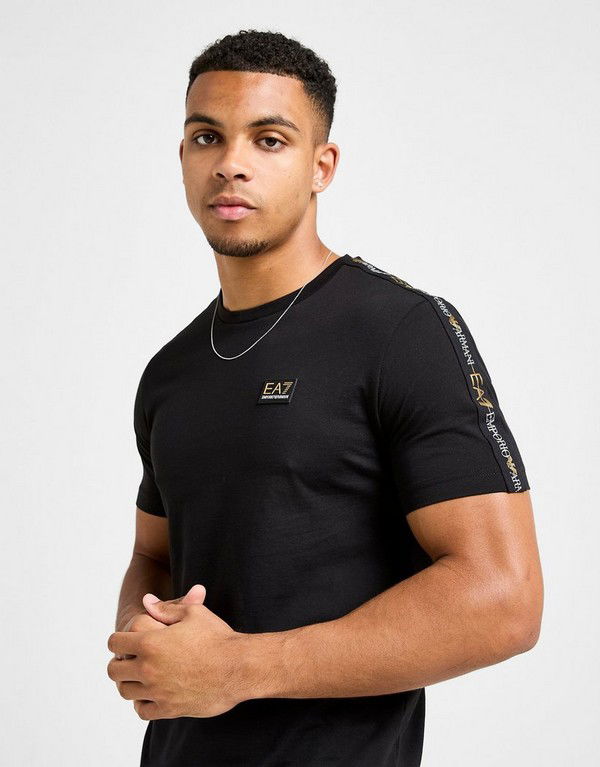 Tričko Emporio Armani Emporio Armani 7 Tape Badge T-Shirt Čierna | AF132447M001151UC001, 1