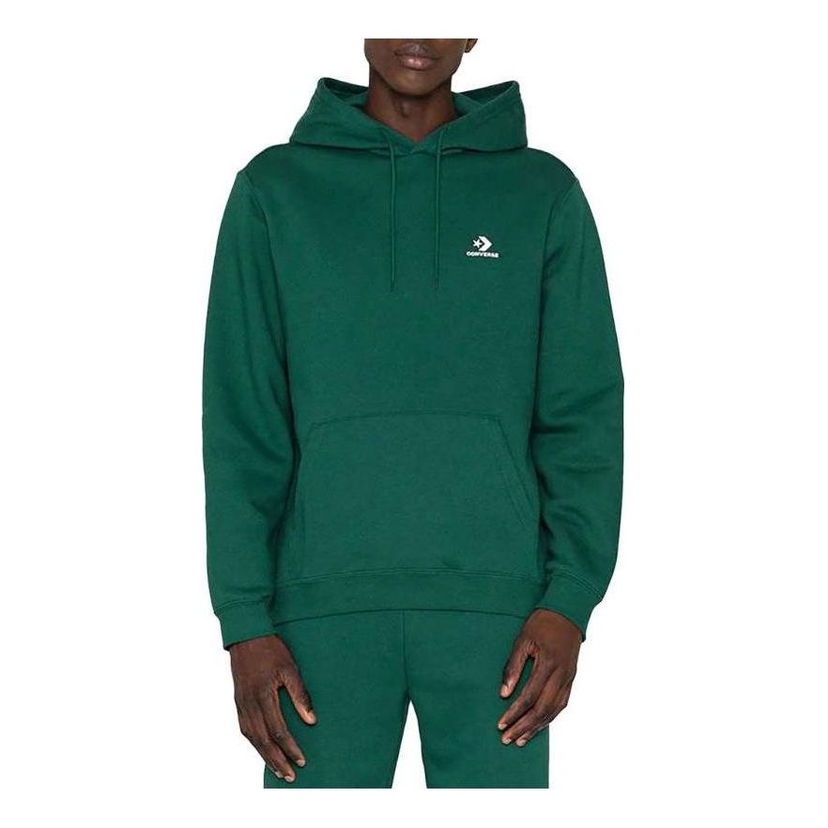 Mikina Converse Embroidered Star Chevron Pullover Hoodie Zelené | 10023874-A05