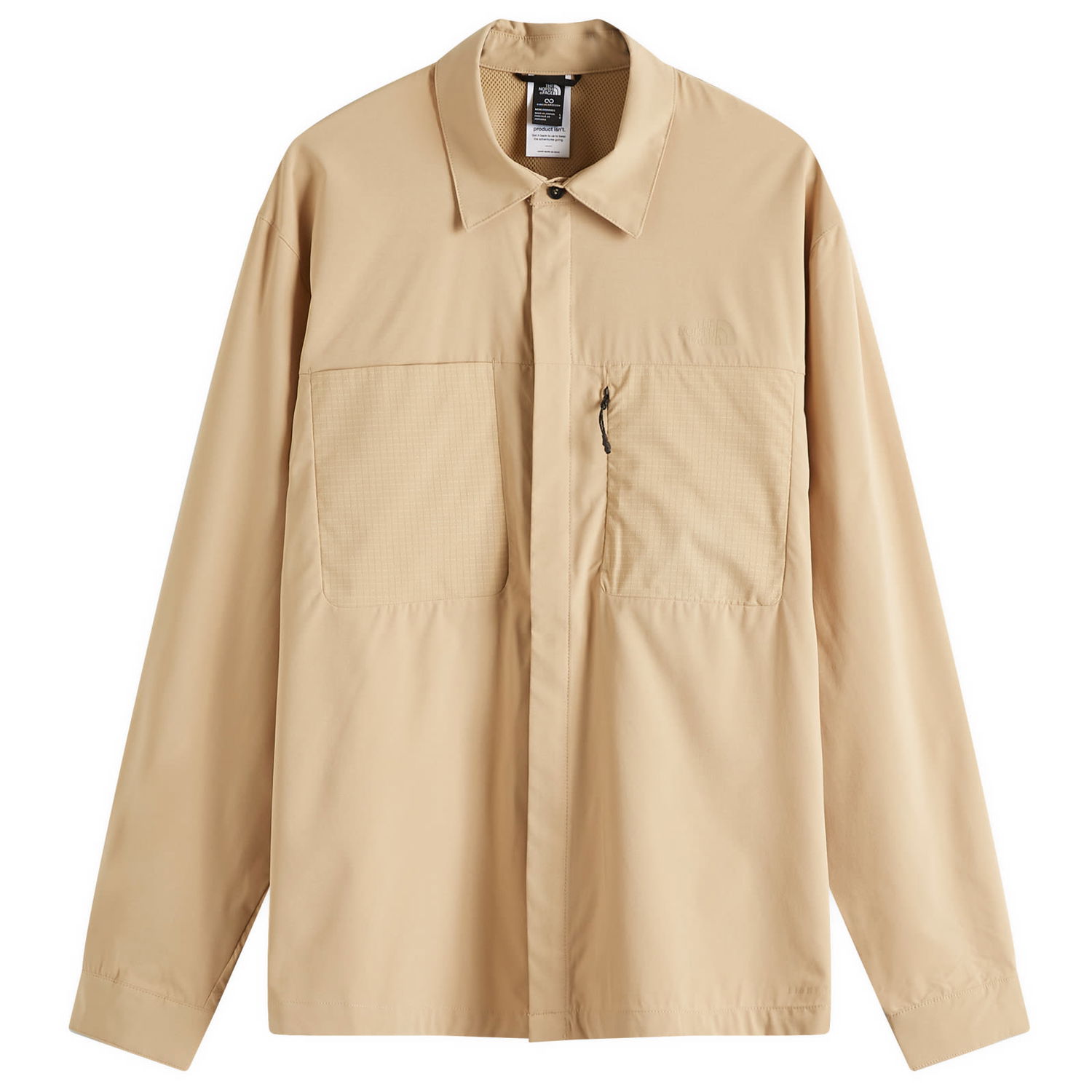 Košeľa The North Face Long Sleeve Lightrange Shirt, Size Small Béžová | NF0A8B53LK5, 0