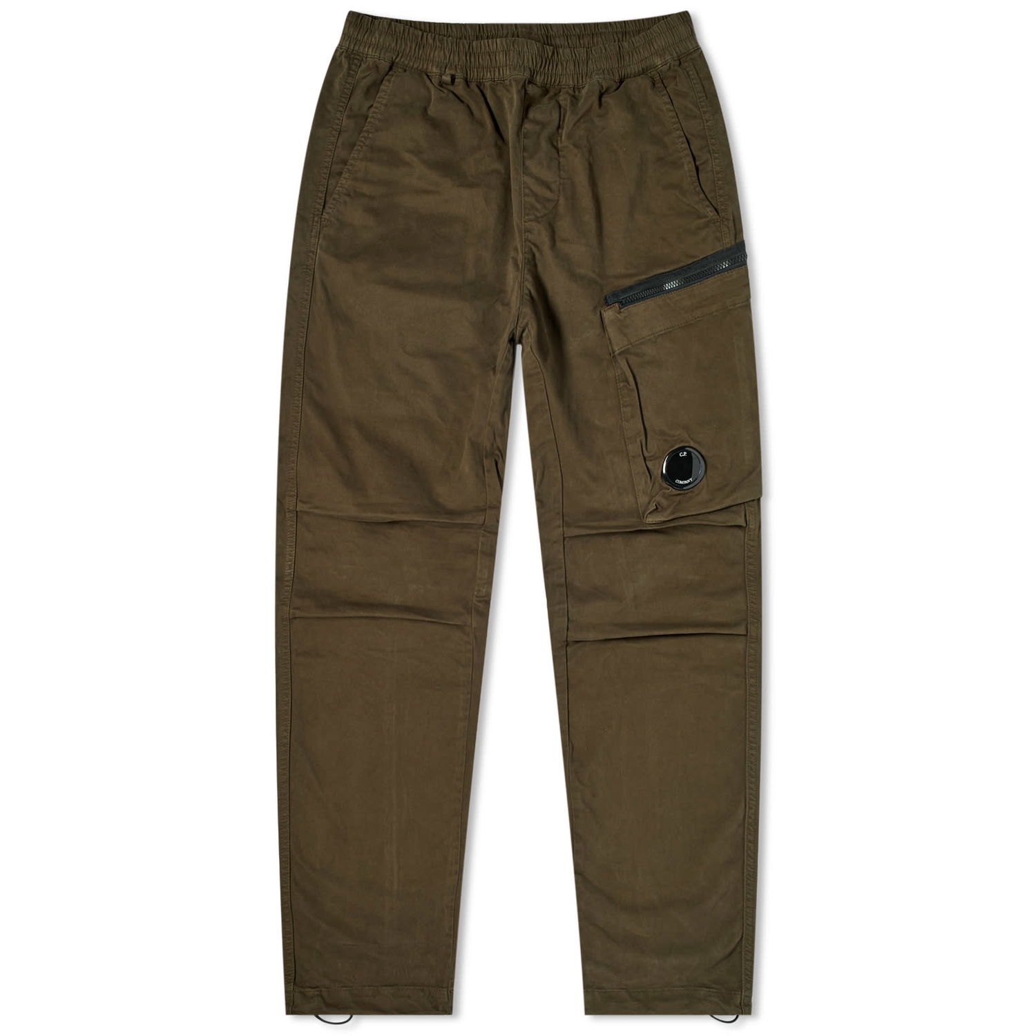 Nohavice C.P. Company Stretch Sateen Pants Zelené | 15CMPA111A-005529G-683, 0