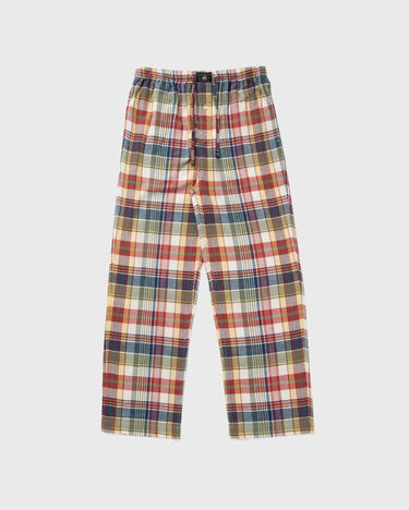 Pyžamo Polo by Ralph Lauren Plaid Sleep Pants with Drawstring Rôznofarebný | 714915970006, 2