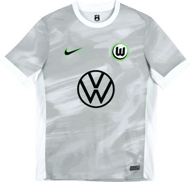 Dres Nike Nike VfL Wolfsburg 2025/26 Stadium Jersey Šedá | hq0960-100, 3