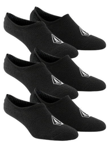 Ponožky Volcom No Show Stone Socks Čierna | D6302005-BLK