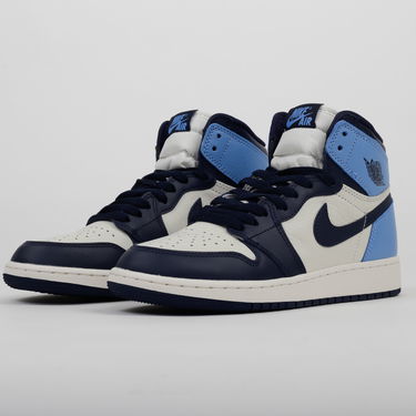 Tenisky a topánky Jordan Air Jordan 1 Retro High OG "Obsidian" GS Modrá | 575441-140, 0