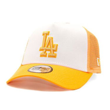 Šiltovka New Era 9FORTY A-Frame Trucker MLB Style Activist Los Angeles Dodgers Cooperstown PSM / Pi Žltá | 60435092, 0