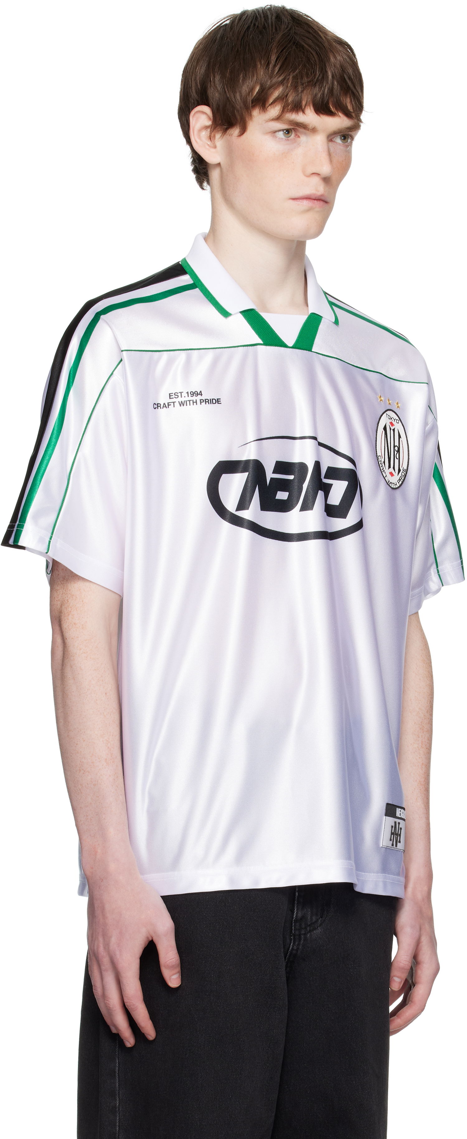 Polo tričko Neighborhood Neighborhood Game Short Sleeve Polo Biela | 251FPNH-CSM16, 1