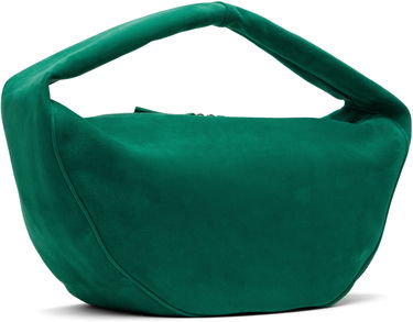 Taška cez rameno BY FAR BY FAR Maxi Cush Suede Shoulder Bag Zelené | MWBSB022KL007GR047PL, 2