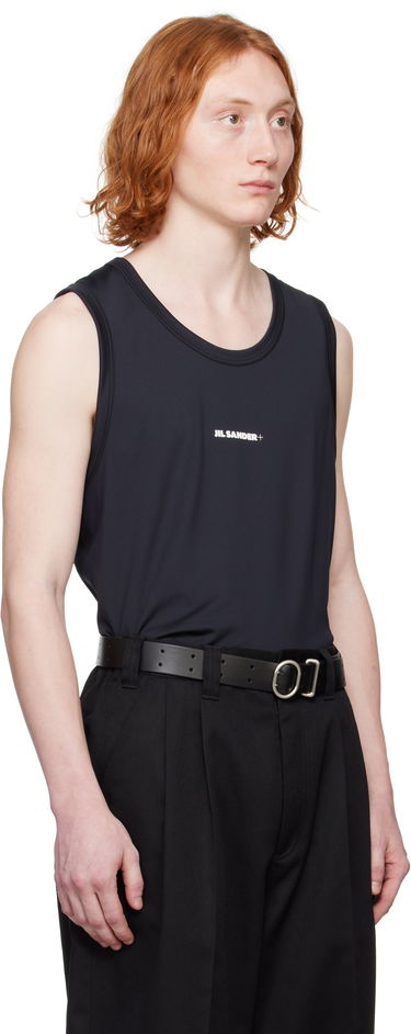 Tielko Jil Sander Jil Sander+ Active Jersey Tank Top Čierna | J47NC0111_J20033, 1