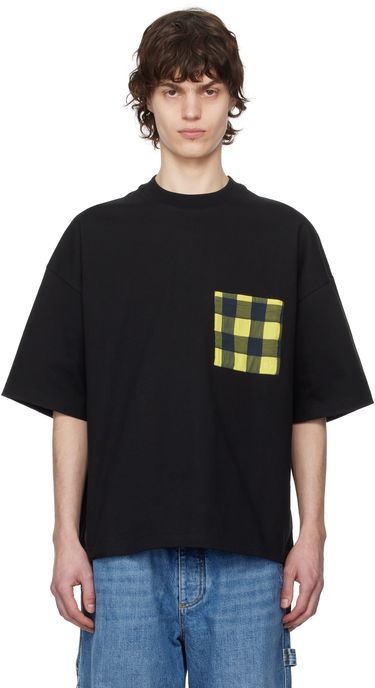 Tričko Bottega Veneta Bottega Veneta Cotton Jersey Pocket T-Shirt Čierna | 821360V4XI01000, 0