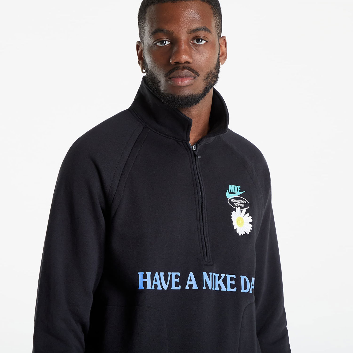 Mikina Nike Sportswear Hbr-S Long Sleeve Midlayer Top Čierna | DM5050-010, 1