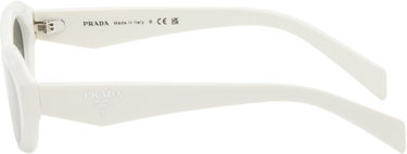 Slnečné okuliare Prada White Oval Sunglasses Biela | 0PR 26ZS 8056597875233, 2