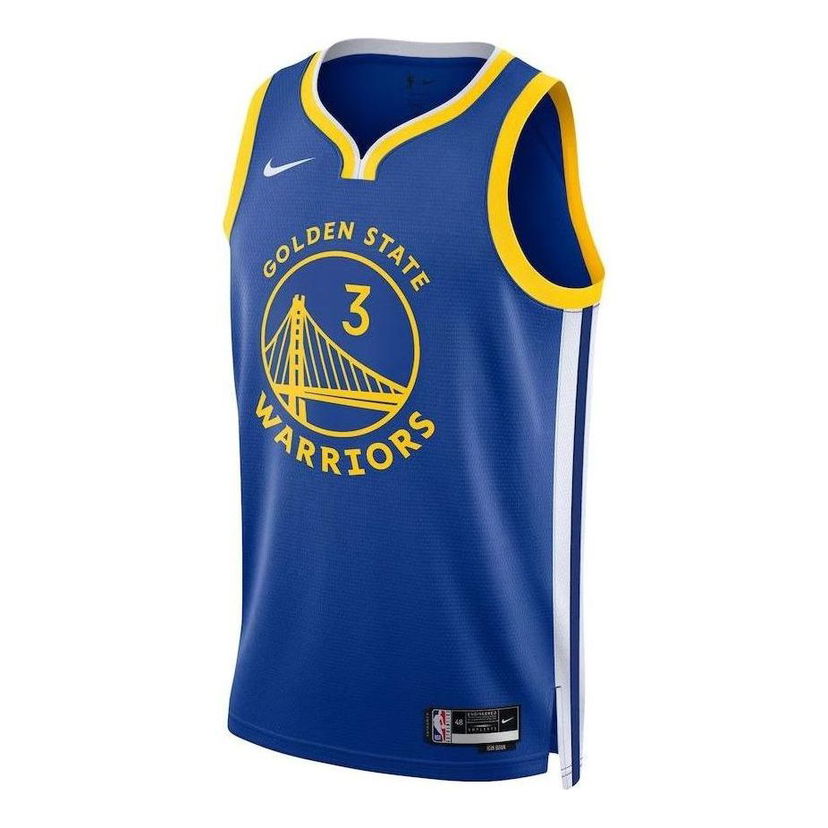Dres Jordan Golden State Warriors Icon Edition Swingman Jersey Modrá | DN2005-495