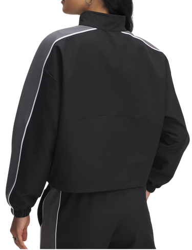 Bunda Under Armour Rival Swoven Cropped Full-Zip Track Jacket Šedá | 6003715-003, 2