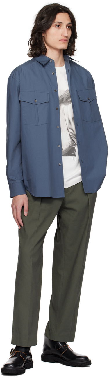 Košeľa Paul Smith Paul Smith Oversized Shirt Modrá | M1R-817Y-M01673-47, 3